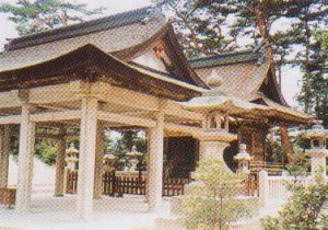 福山八幡宮(拝殿)-2